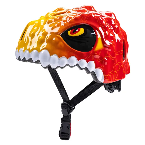 3D Dinosaur Bike Helmet Children Bicycle Helmets Adjustable Sports Helmet for Kids 